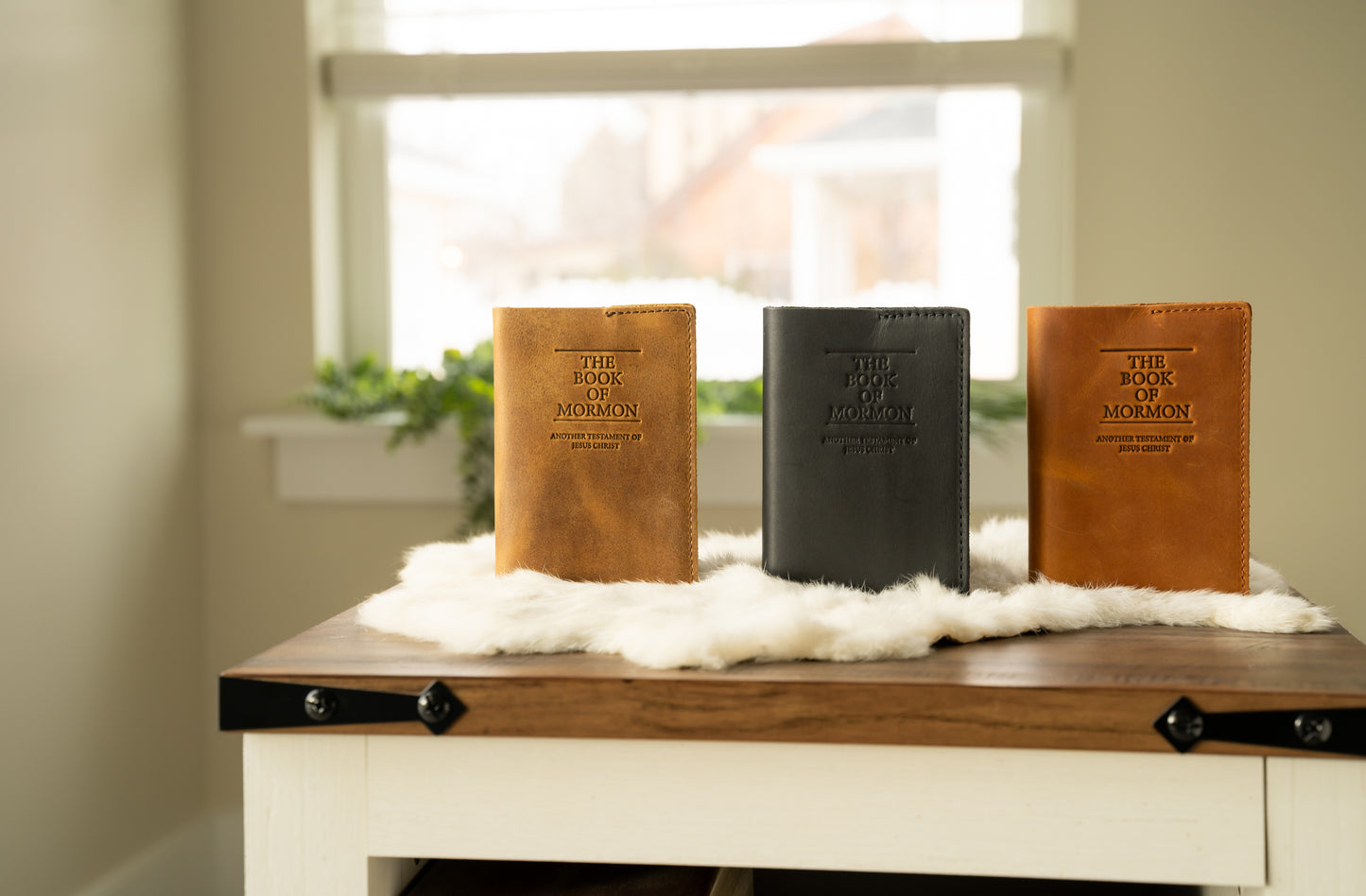 Leather Book of Mormon Mini - Soft Cover